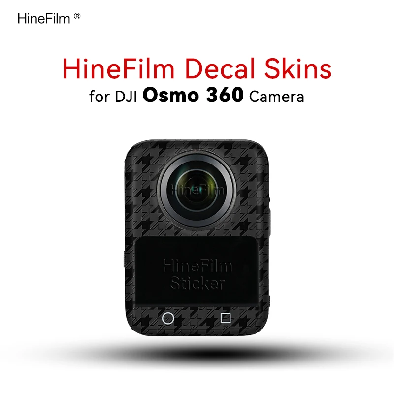 

Hinefilm Skin for Osmo360 Cameras Sticker Decal Skin For DJI Osmo 360 Camera Wrap Cover Sticker Film
