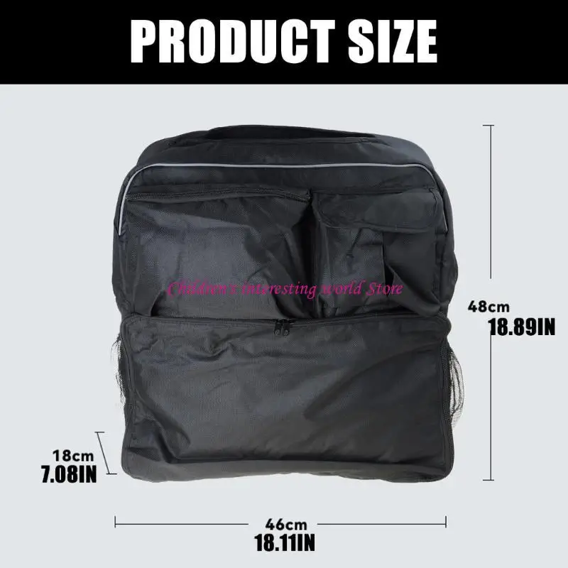 Essential Strollers Storage Hand Bag Kapasitas Besar Untuk Perjalanan Belanja 425F