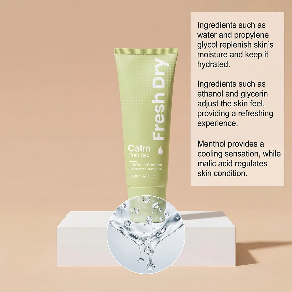 Picture 5: AHA Antiperspirant Cream Underarm Odor Eliminator Anti-Sweat Armpit Long-Lasting Refreshing Fragrance Moisturizes Body Deodorant
