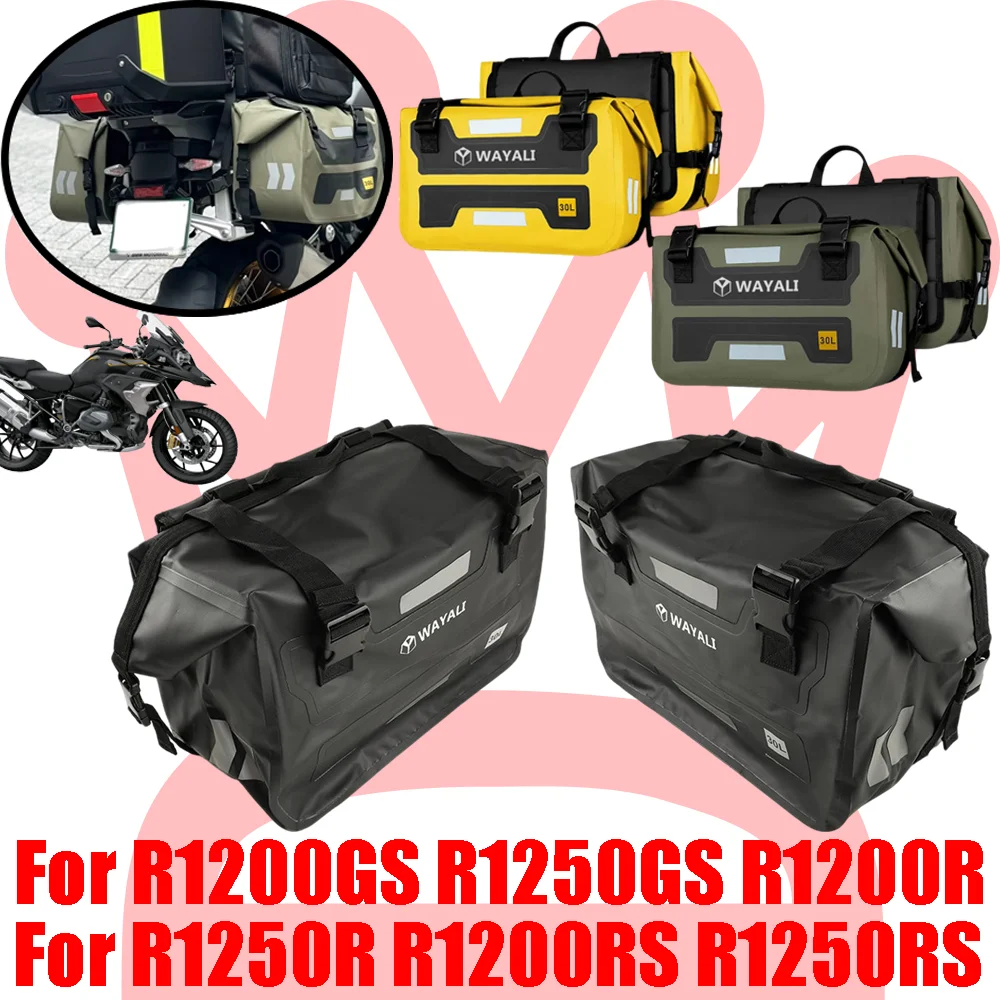 

Для мотоциклов BMW R1200GS R1250GS R1200R R1250R R1200RS R1250RS R1200: Водонепроницаемая сумка-кофр для багажа, 60 л