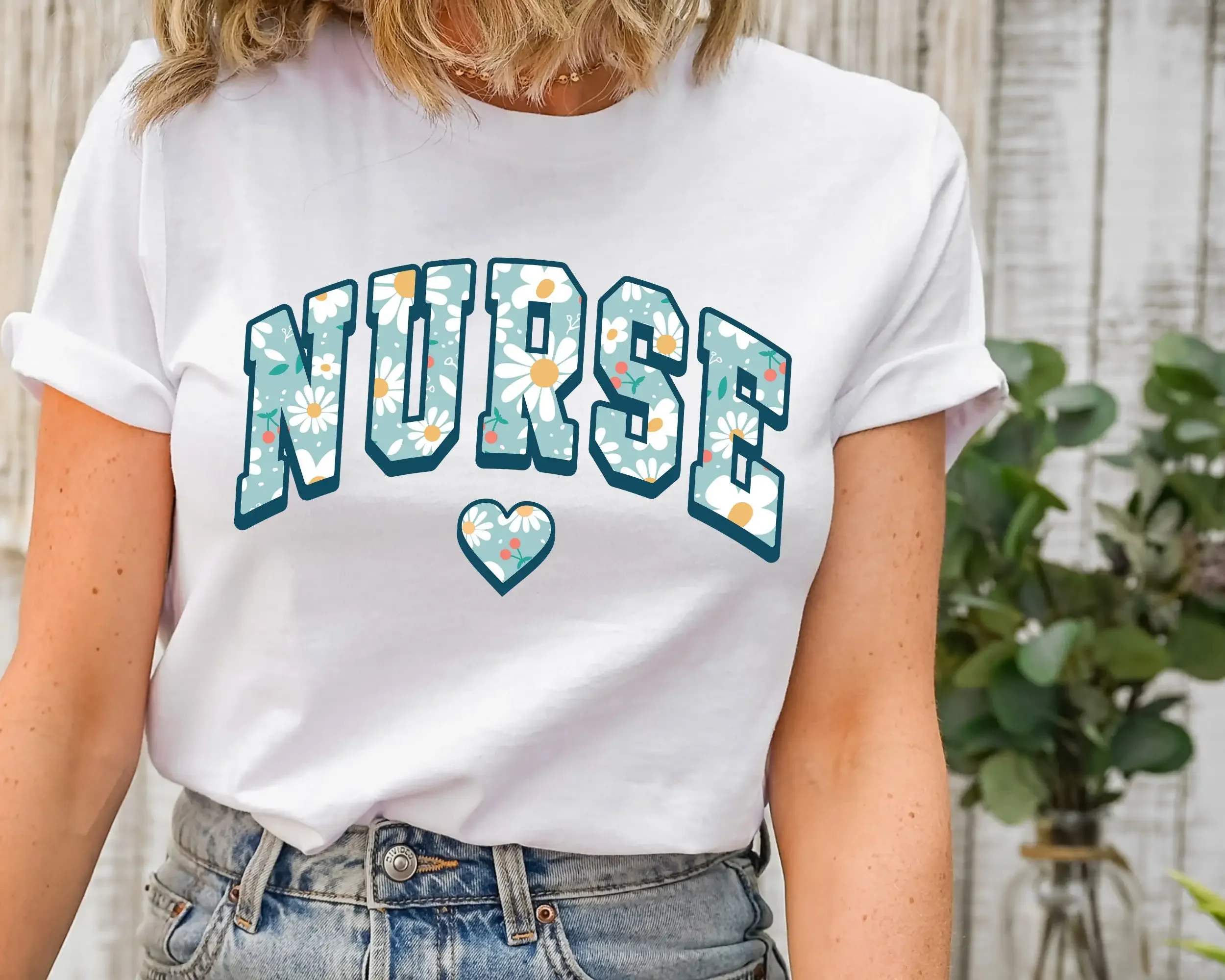 T-shirt d'infirmière, nouveau, pour diplômé(e)s, mignon, école d'infirmières, RN