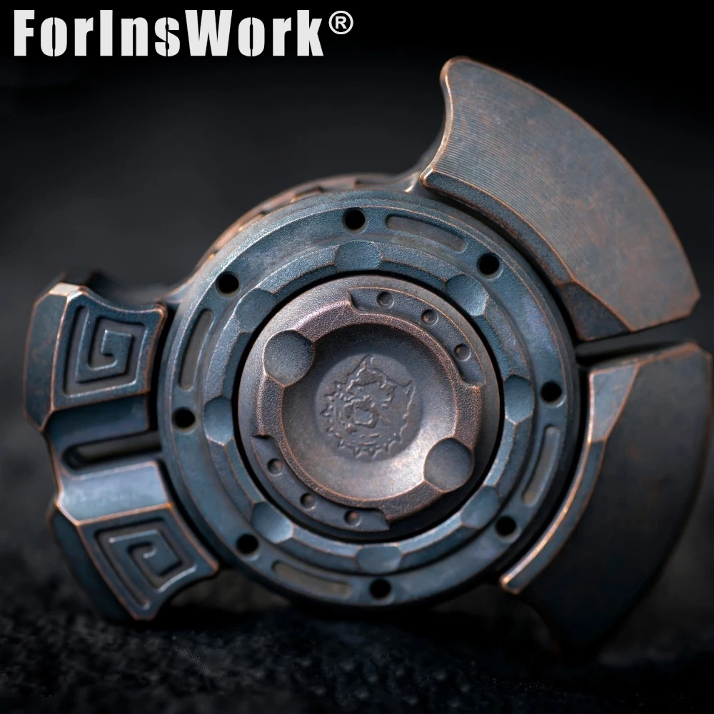 KTS Pangu Sun God Spinner EDC Fidget jouet décompression doigt haut Zirconium adultes cadeau jouets d'anxiété