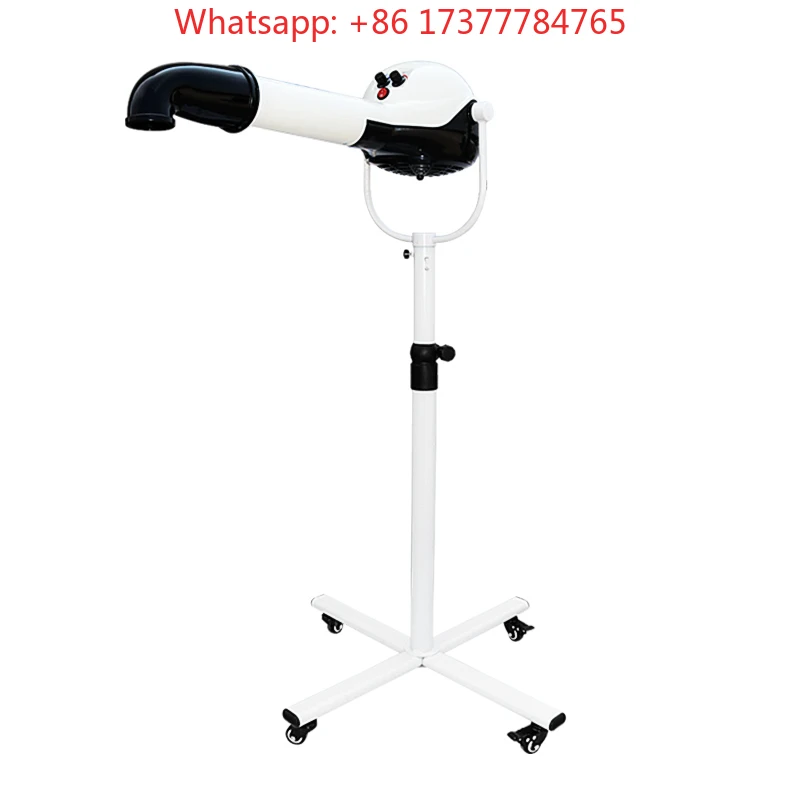 Multi Color Standing Dog Hair Dryer Adjustable Air Blowing Height Pet Grooming Machine