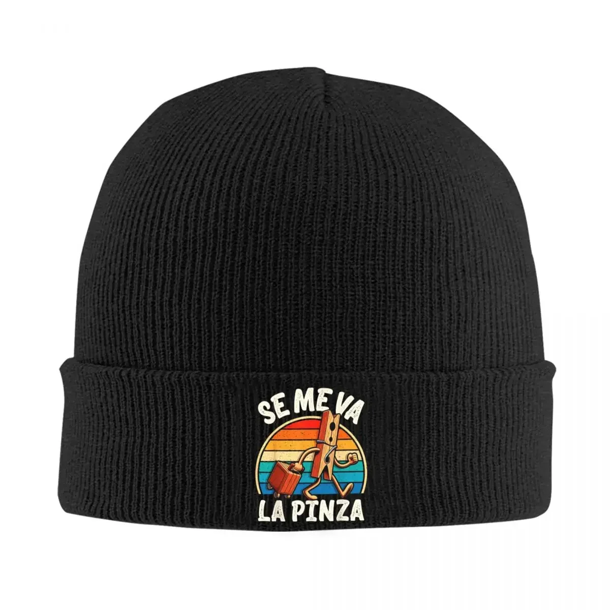 Se Me Va La Pinza Frase Graciosa Original Humor Sarcasmo Hat Autumn Winter Beanie Warm Cap Unisex Acrylic Knitted Caps