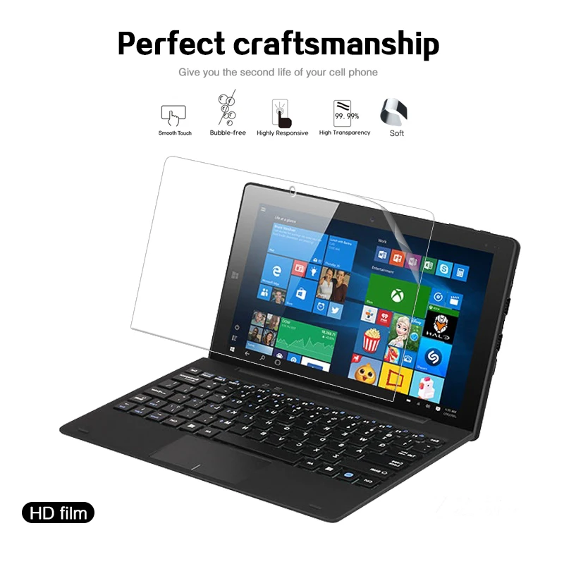 

HD Clear Glossy & Matte Film For Chuwi Hi10 10.1" tablet front screen anti-scratches protective film + Cleaning Tools