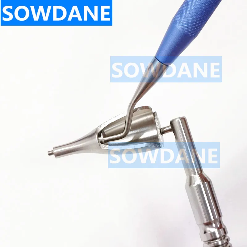 Dental Surgical Bone Powder Collector Implant Bone Graft Filling Tool Syringe Carrier and Packer Powder Conveyor Adjustable