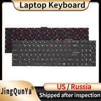 US/RU/Russian RGB Backlit Laptop Keyboard For MSI GL62 GS60 GT72 GE62 GL72 CX62 WS70 GV62 MS-16J2 MS-1781 MS-16J1 Replacement