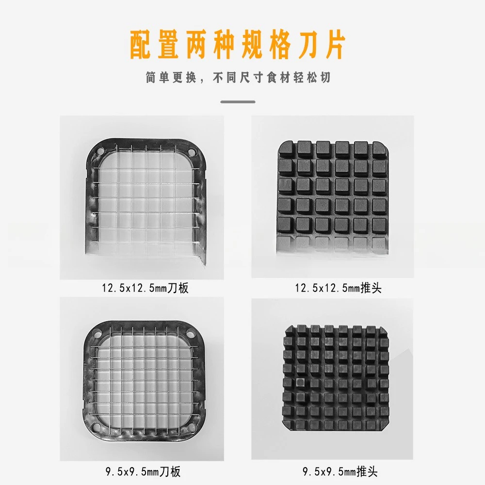 Mesin Pemotong Kentang, Mesin Pencacah Kentang Goreng, Mesin Pengiris, Lobak Buah, Mesin Penghancur Restoran Rumah Pengiris