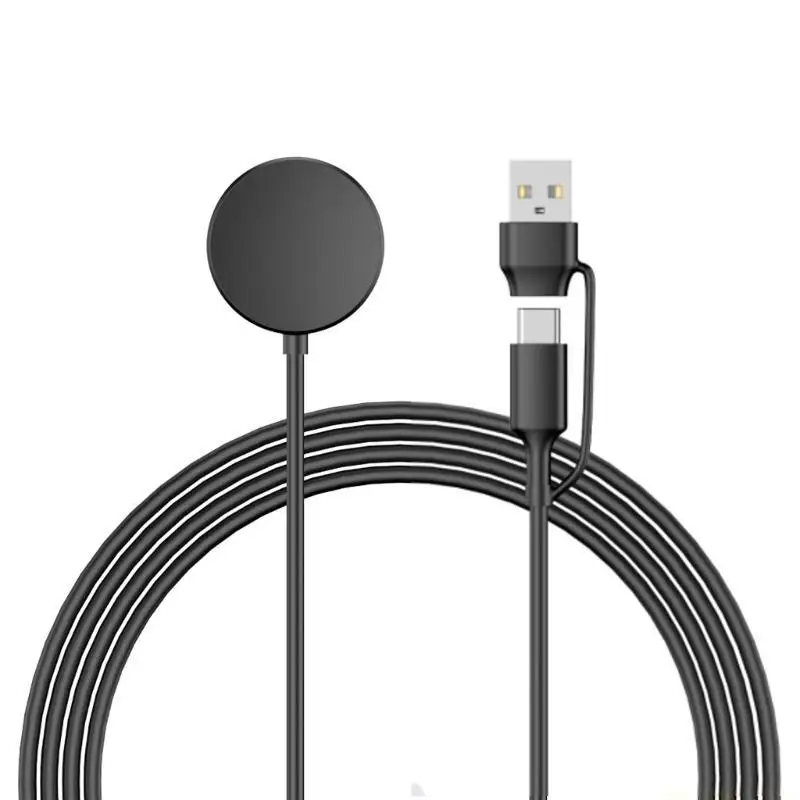 

F62C Быстрый и эффективный зарядный кабель для часов Легкий и удобный в переноске Зарядная станция для часов Зарядный кабель для