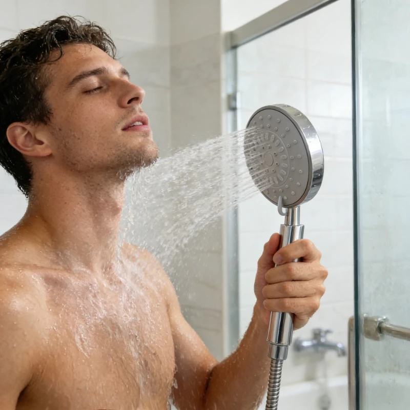 

Распылитель для ванной комнаты с душевой трубкой, регулируемая насадка для душа, экономия воды, спа-насадка для душа, аксессуары для ванной комнаты