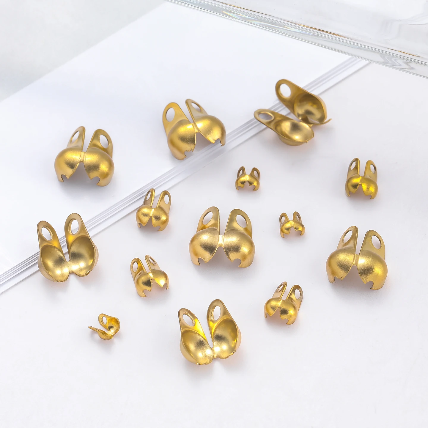10 peças de contas de aço inox - Jewelry Making Beads avaliação e preço