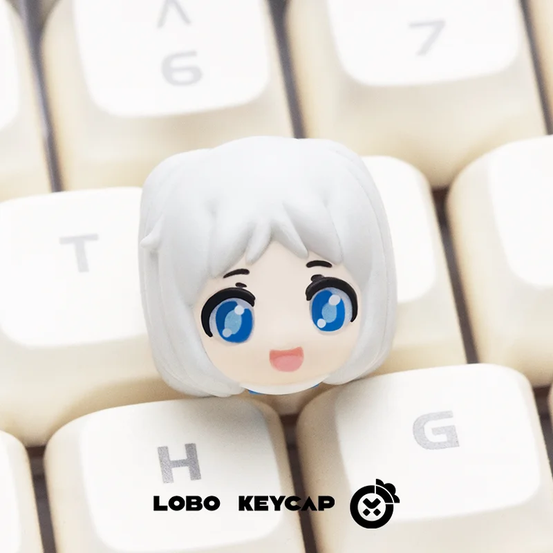 Keycap Artisan Anime - คีย์แคปเรซิน Anohana Menma งานฝีมือ คีย์แคปคีย์บอร์ดเชิงกลแบบ Esc