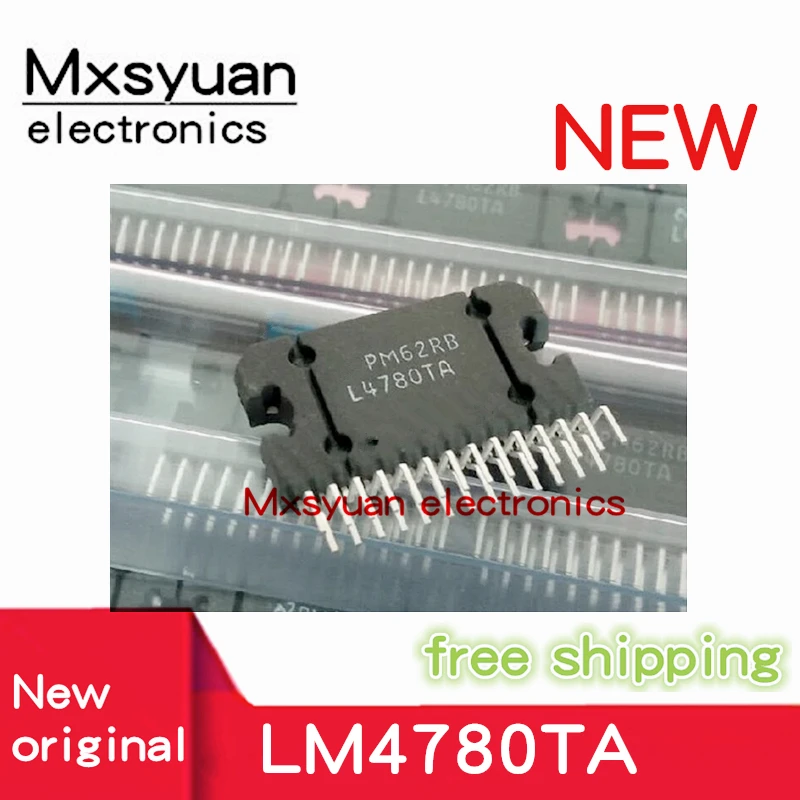 1 개/몫 L4780TA LM4780TA LM4780 ZIP-27 Mxsyuan 100% 새 원본