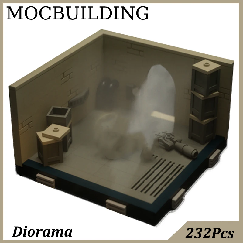 Questo è il modo Diorama Movie Scene Model MOC Building Block mattoni giocattoli per bambini regalo di compleanno