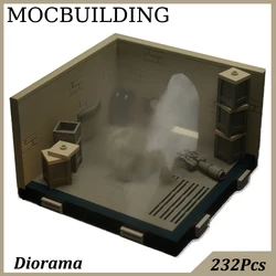 This is The Way Diorama Movie Scene Model MOC Building Block Bricks Toys for Kids Birthday Gift