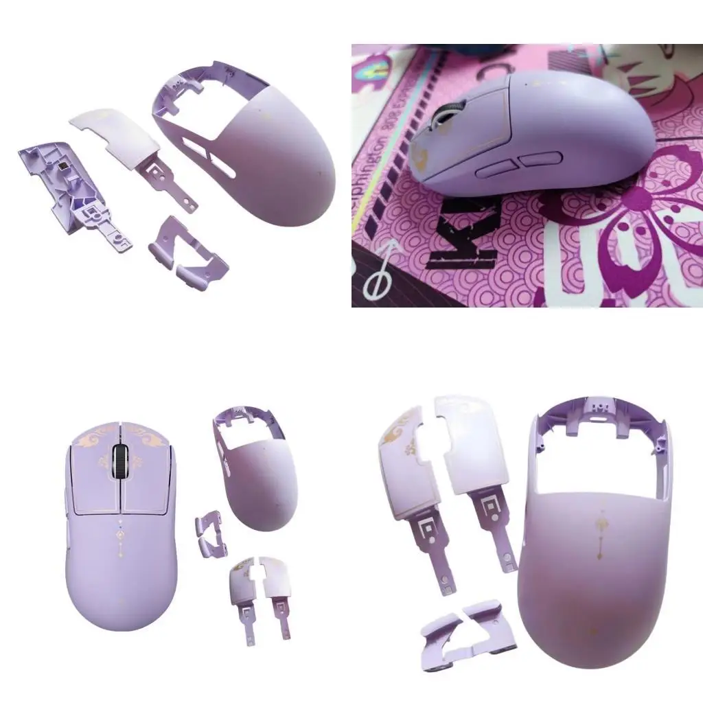 

652F Сменный левый/правый верхний корпус/крышка/футляр для сверхлегкой мыши GPROX