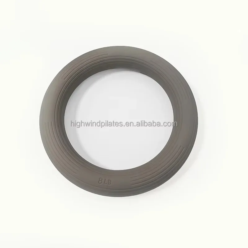 

YTYIN Wholesale Custom 5lbs 10lbs Pilates Circle Dumbbell Weight Training Silicone Power Ring For Sale