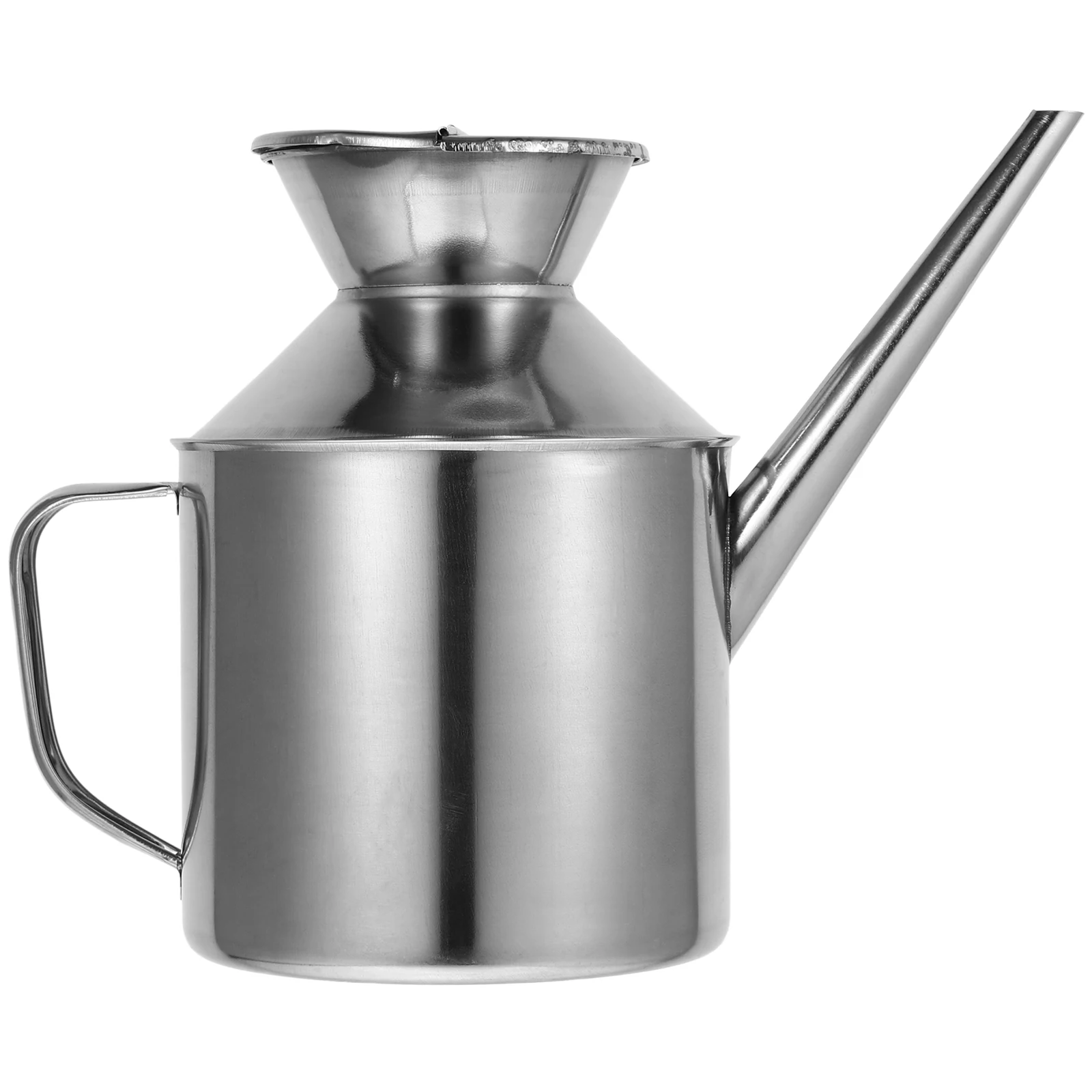 

Stainless Steel Oil Pot Container Dispensing Bottles Storage Dispenser Kitchen for Soy Sauce