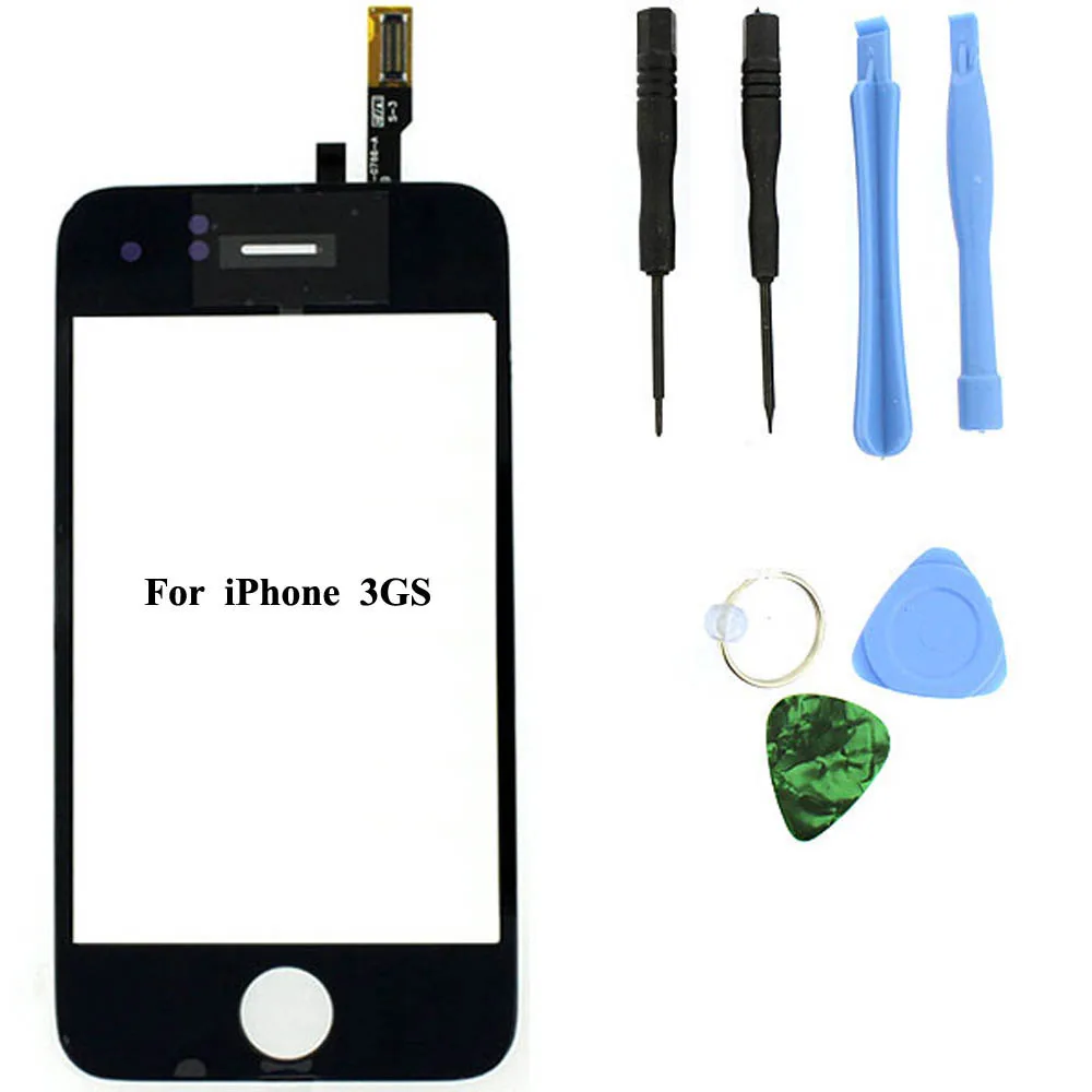 Touch Screen Digitizer Touch Panel Replacement for Apple iPhone 3GS with Free Repair Tools