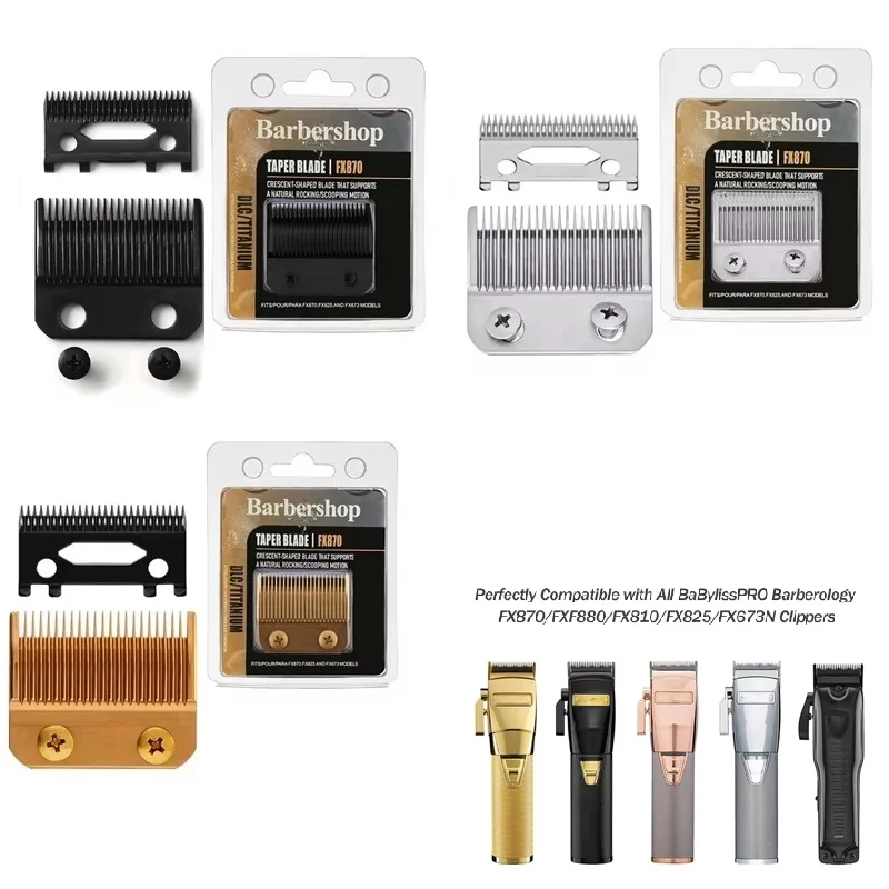 

Профессиональные сменные лезвия для машинки для стрижки волос BaBylissPRO Barberology FX870/FXF880/FX810/FX825/FX673N, для машинки для стрижки Babyliss