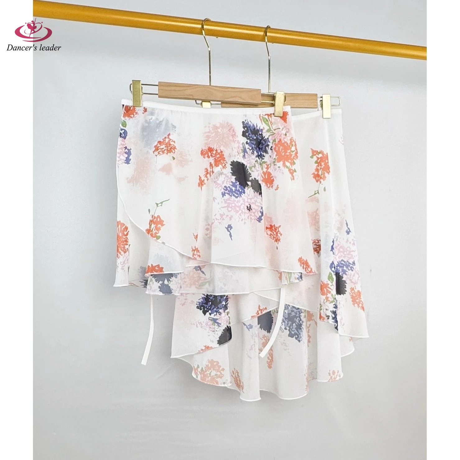 

Женская балетная юбка, ограниченная серия, танцевальная юбка с принтом, комбинезон для взрослых, балетная мини-юбка для девочек, изображение