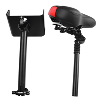 Comfortable Electric Scooter Saddle Seat with Adjustable Height Fits For Ninebot F20 F25 F30 and For F40 Models