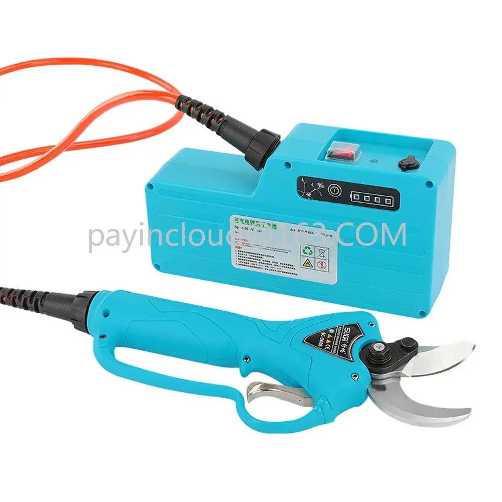 

4cm Electric Pruning Shears Electric Scissors Garden Pruning Machine Lithium Battery Fruit Tree High Branch Shears