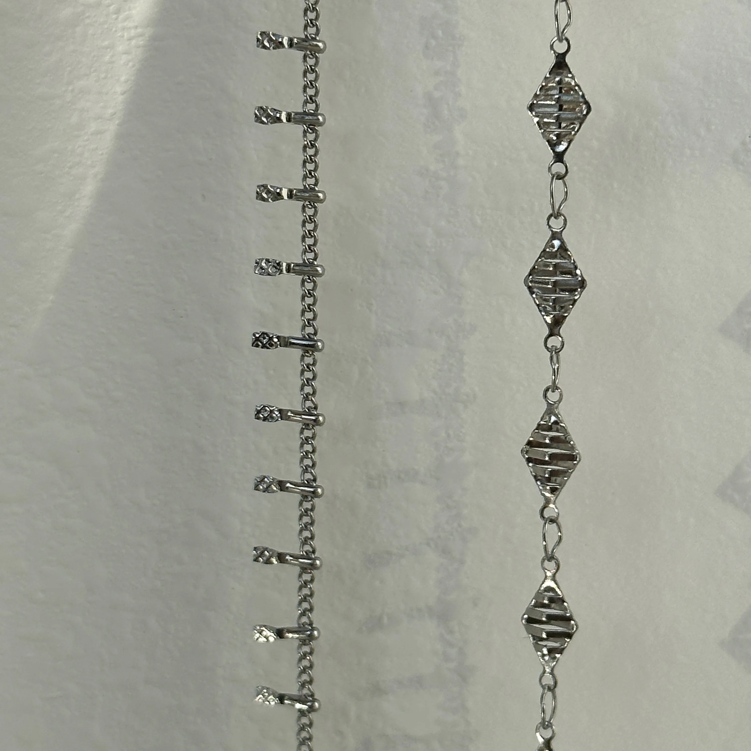 

DASEIN 2025 Summer New Hawaiian Tassel Design Belly Chain 18k Pvd Silver Plated Stainless Steel Body Chain Women Jewelry
