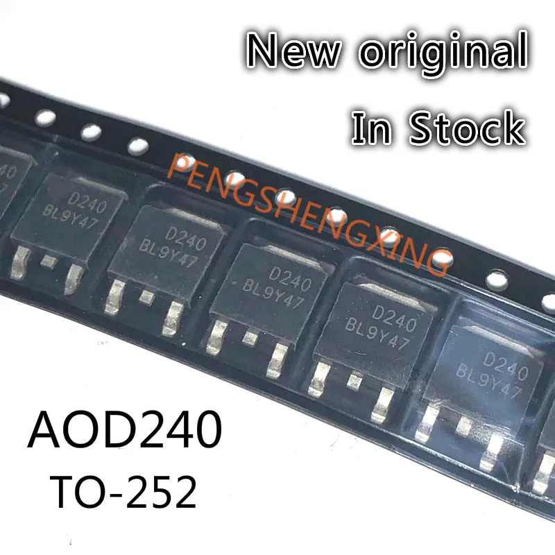 10 шт./лот AOD240 70A 40V TO252 D240 новый оригинальный точечный Лидер продаж