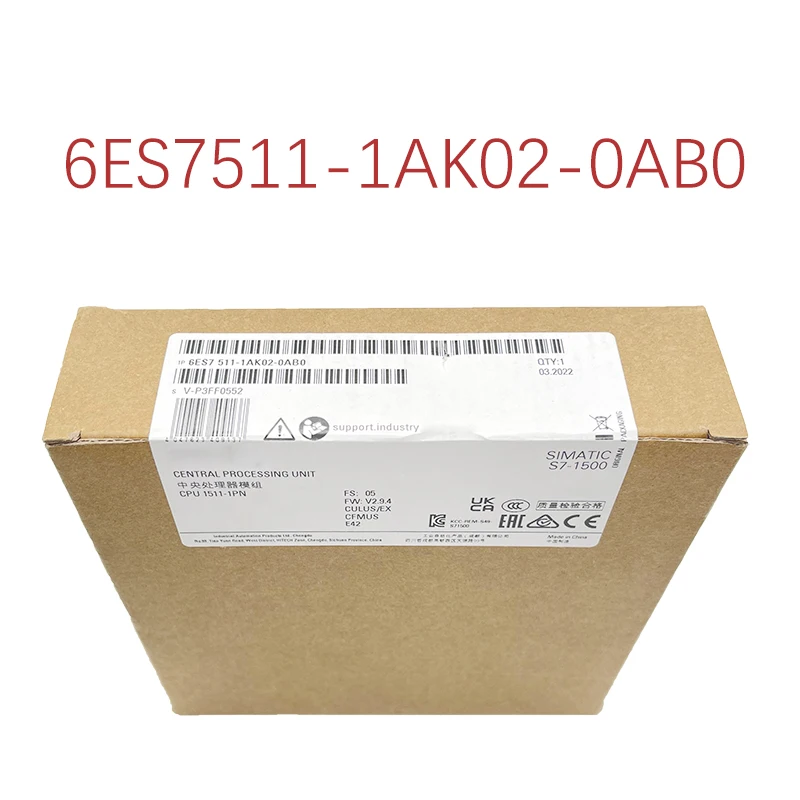 

Original Factory Agent, New Original 6ES7511-1AK02-0AB0 6ES7 511-1AK02-0AB0