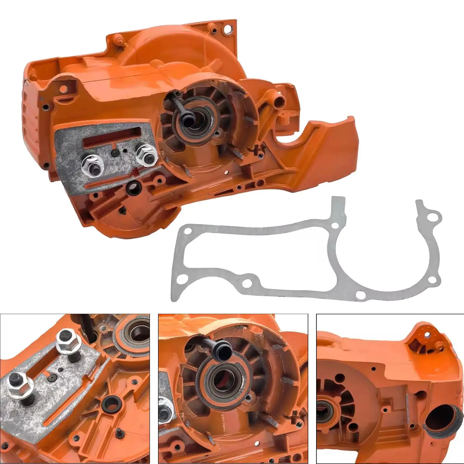 

Корпус двигателя бензопилы с комплектом прокладок, простая установка, 503626813, высокопроизводительный картер в сборе для 362