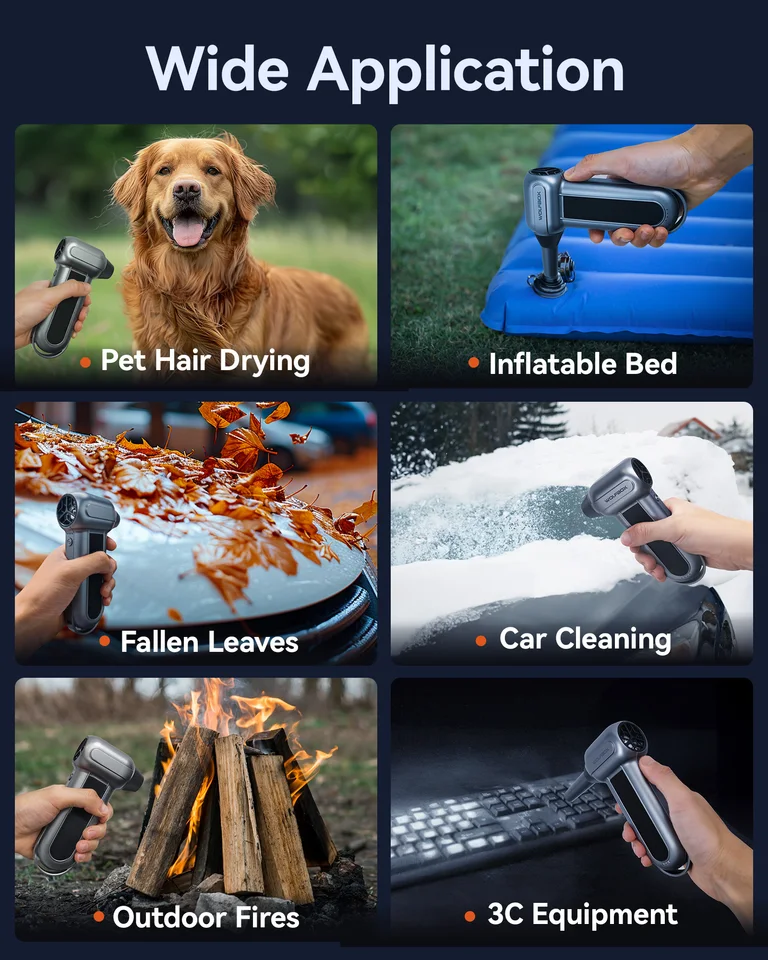 The Wolfbox MF100 Electric Air Duster is now only $62 - Make your PC The Wolfbox MF100 Electric Air Duster is now only $62 - Make your PC