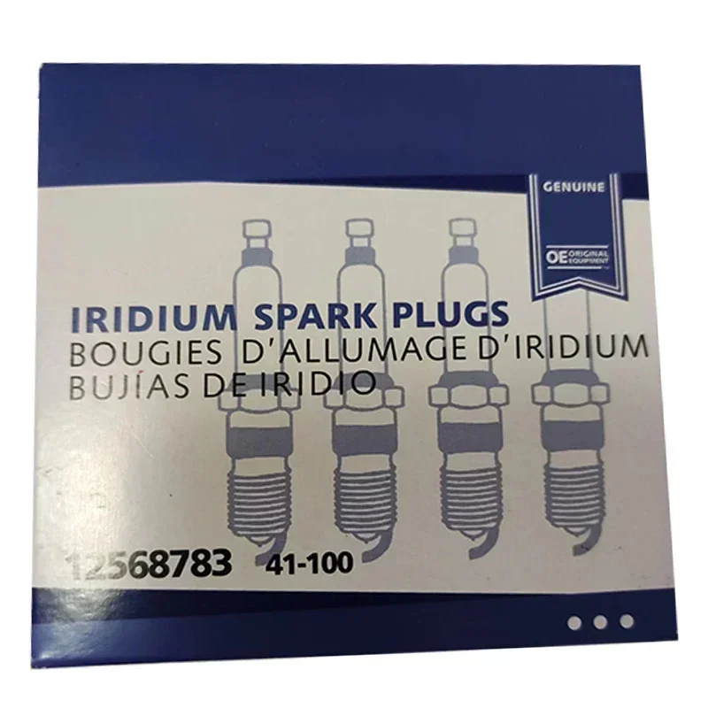 4 Uds 41-100 12568783 bujías 41100 para BUICK/LUCERNE/TERRAZA CHEVROLET/IMPALA/MALIBU/MONTE CARLO/UPLANDER PONTIAC SATURN