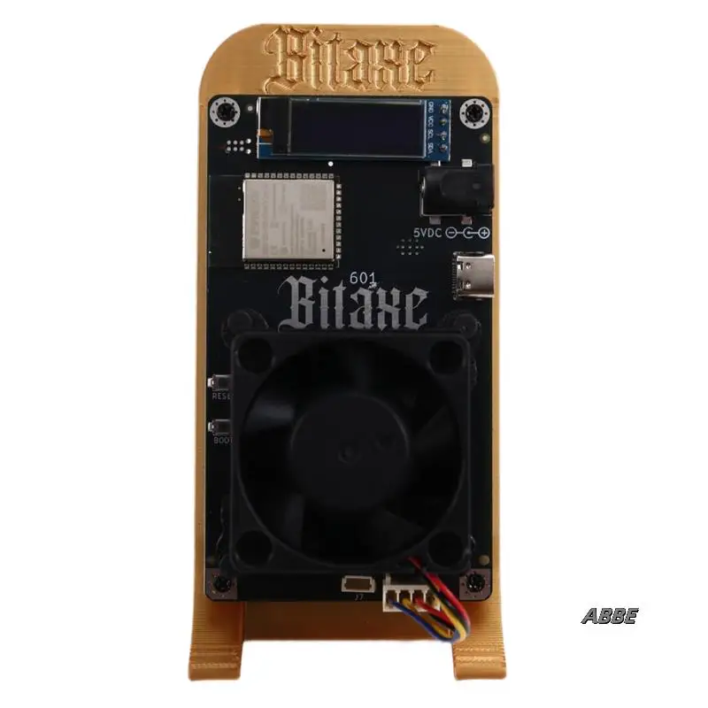 Gold Bitaxe Gamma 601 BTC Solo Miner 1.2TH/S 18-22W BM1370 Asic Chip Bitcoin Crypto Miner From Antminer S21 Pro