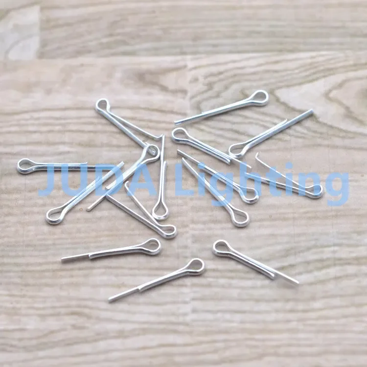 Aluminum cotter pin Silver pin iron pin ceiling rose canopy connector Connection for Crystal lamp led chandelier pendants