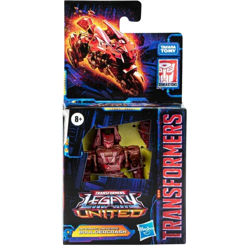 Takara Tomy Transformers G Series Legendary United CR Level Bouldercrash Figurka Model Anime Akcja Deformacja Robot Samochód Prezent