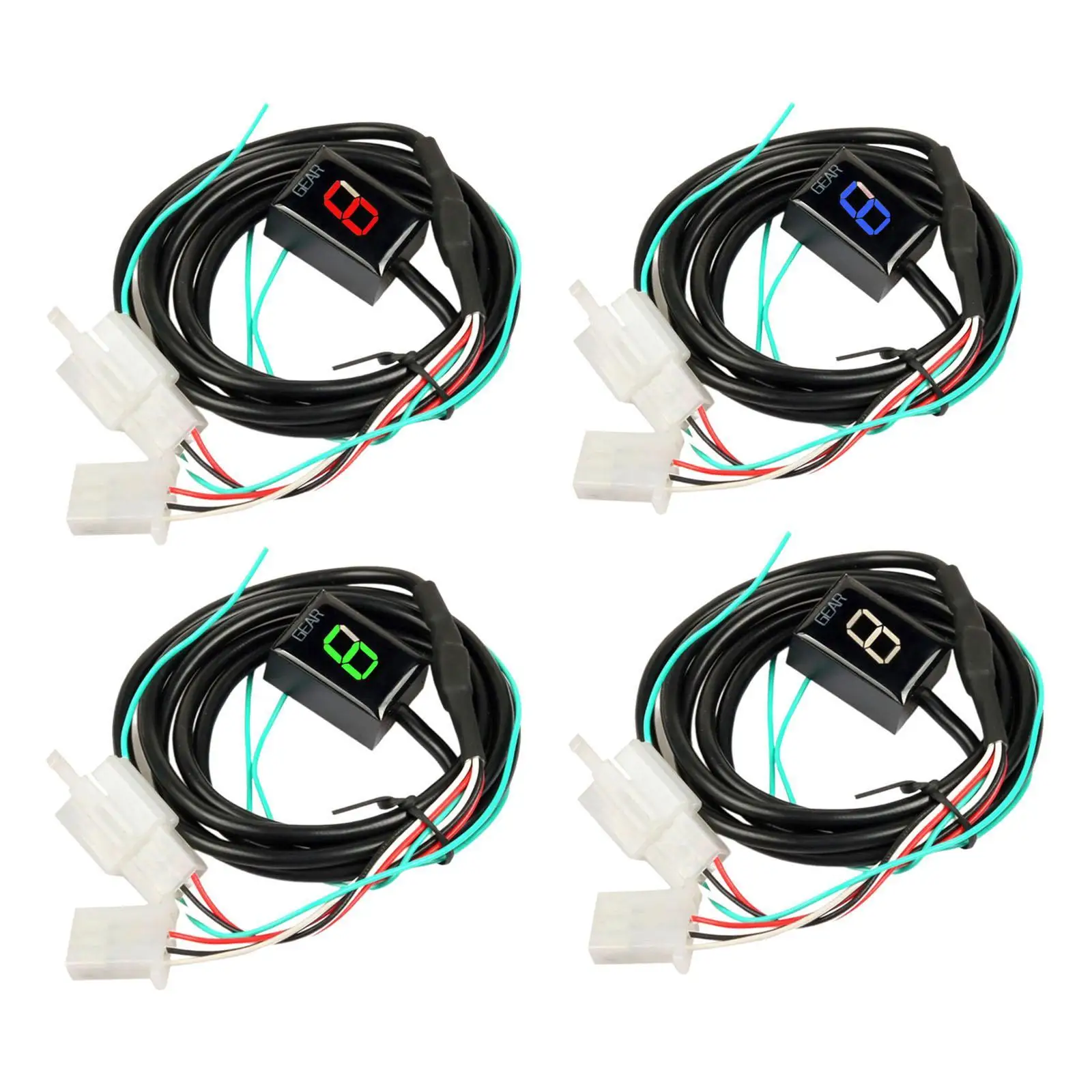 

Индикатор передачи мотоцикла, светодиодный цифровой дисплей, материал ПП, кабель 150 см, простая установка для универсального мотоцикла