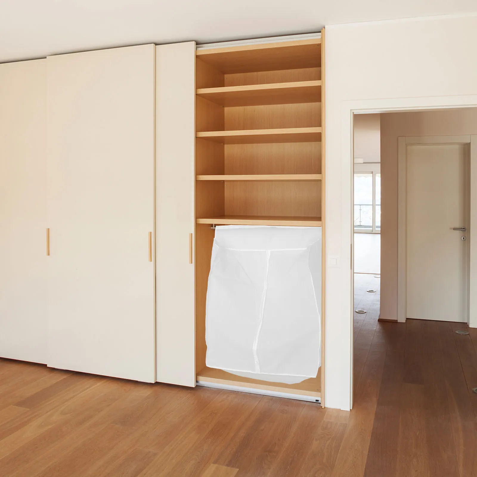 

Home Clothing Coverheavy Duty Peva Foldable Wardrobe Clothes Bag Coats Suits Storage Dust Mite Proof Reusable