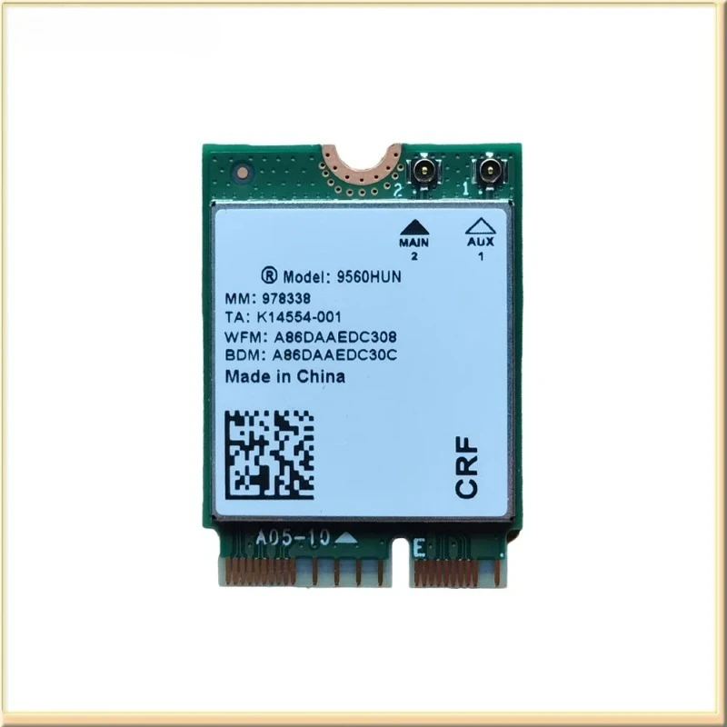 Network Card Intel 9560HUN Wireless for Notebook Matebook13 Bluetooth 5.1