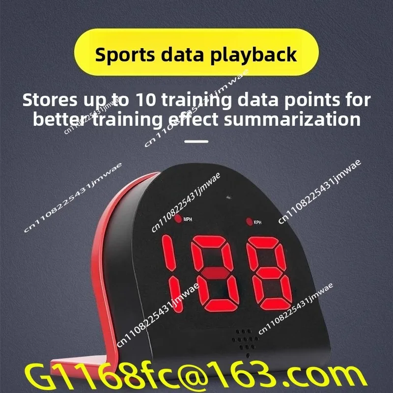 Radar Speed Gun for Tennis Soccer Baseball Non Hawk Eye Sports Speed Measurer Golf Ice Hockey Ball Speed Detector