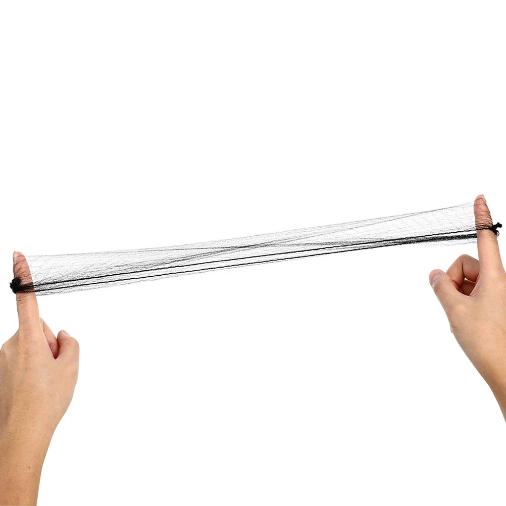 

300Pcs Invisible Elastic Hair Nets Breathable Nylon for Professional Updos and Performances Black Hairnets Elastic Mesh Hair Net