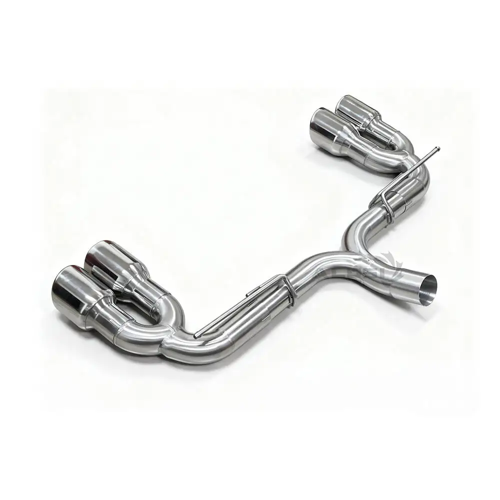 Performance Catback Exhaust for  8R 2.0T 2021-2025 High Flow Stainless Steel Racing Muffler 4 Exhaust Tips