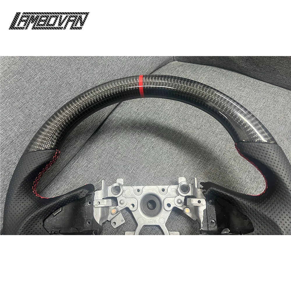 The carbon fiber steering wheel  for Infiniti G25 G35 G37 Q40 Q60 QX50 QX70 EX35 EX37 FX35 FX37 FX50