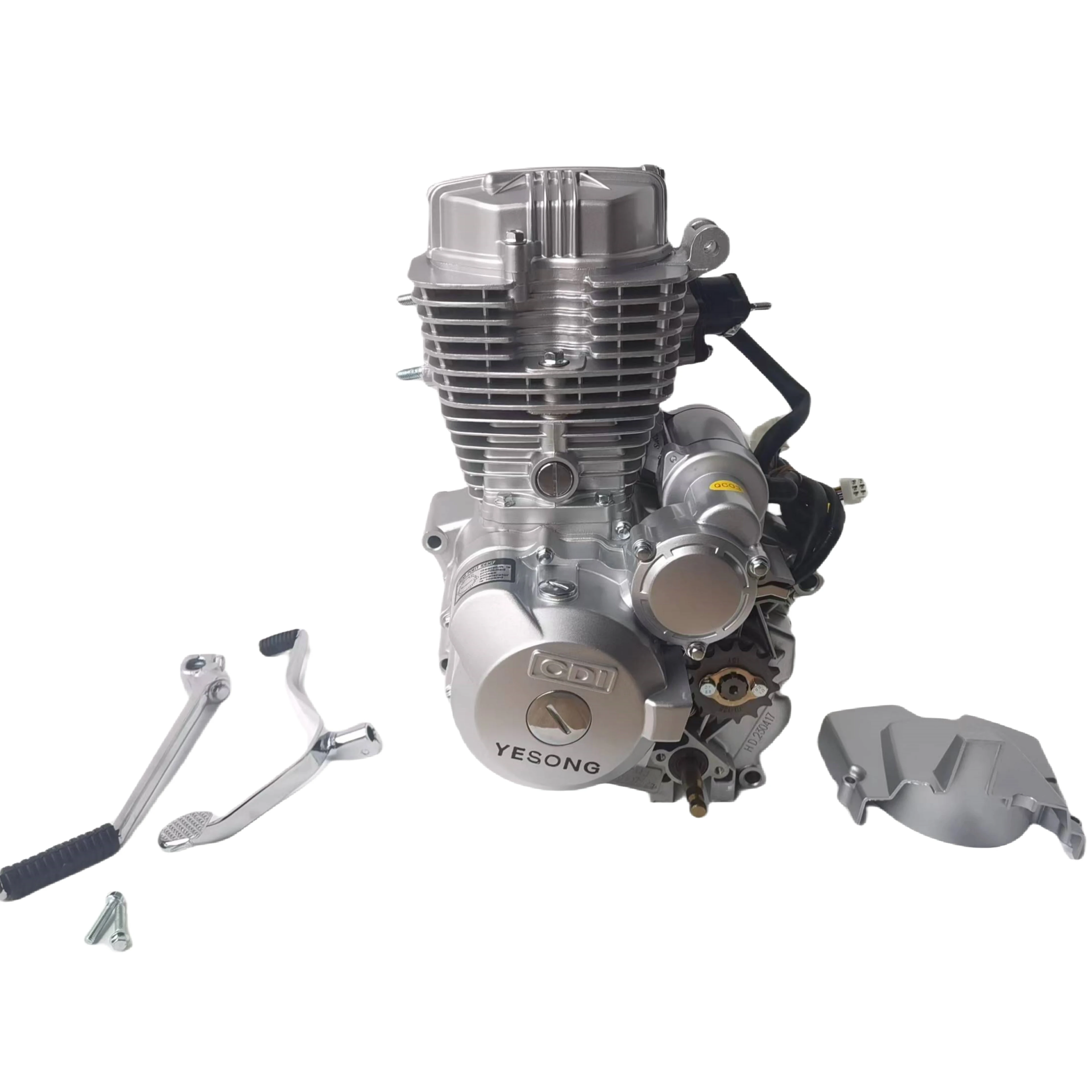 

YESONG BRAND Мотоциклетный двигатель в сборе, полный двигатель CG150 для двухколесного мотоцикла