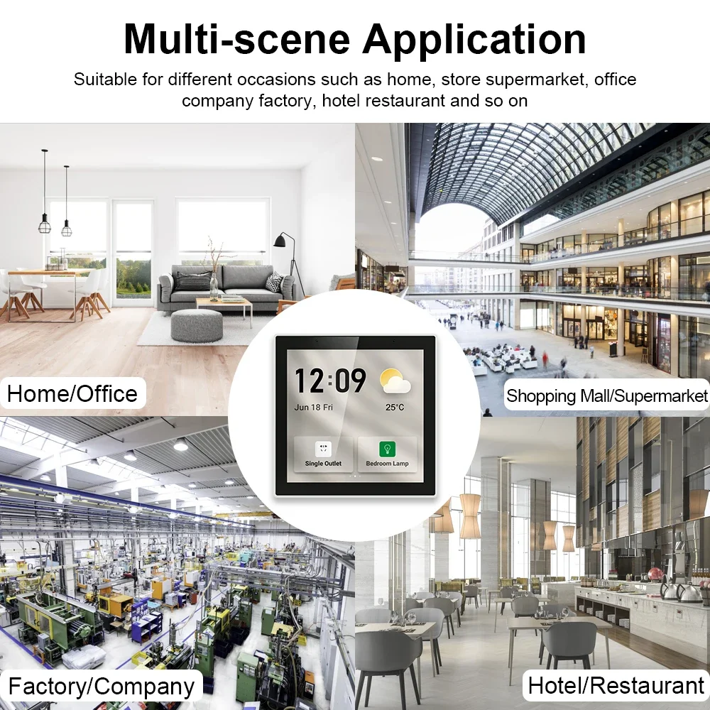 Télécommande Ir intelligente directe du fabricant, pour appareils Wifi Zigbee BLE, unité de commande domestique avec écran Lcd