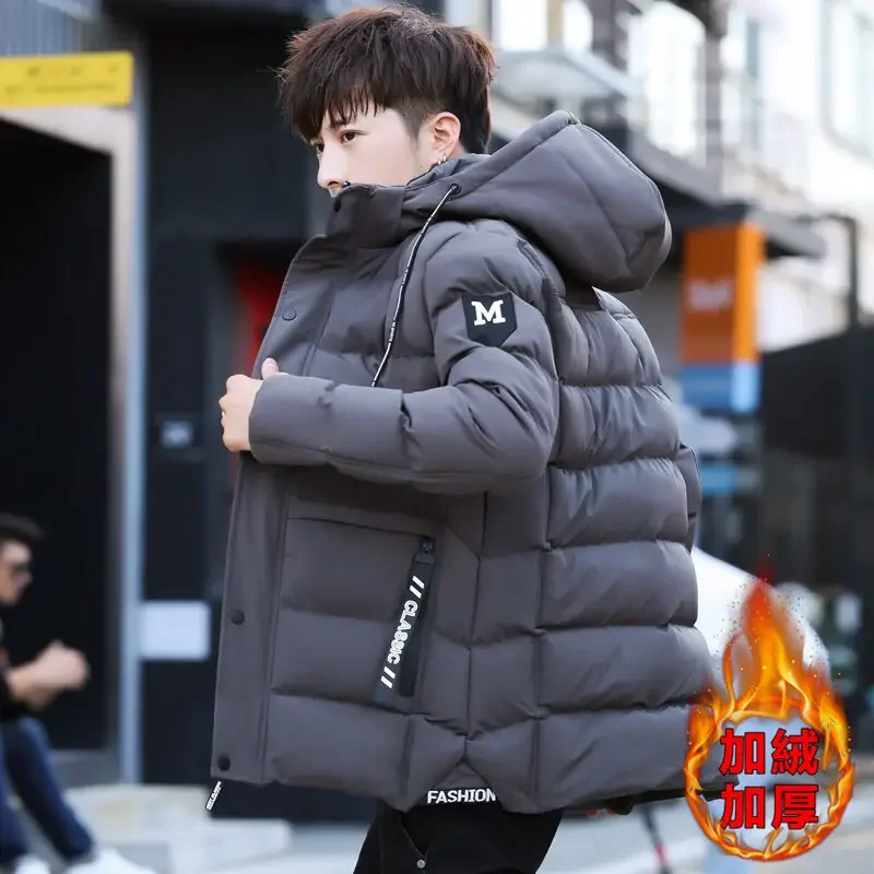 2024 New Winter Men Down Parka Windproof Male Thick Warm Down Coat Stand Collar Top Quality Down Jacket Size 4XL