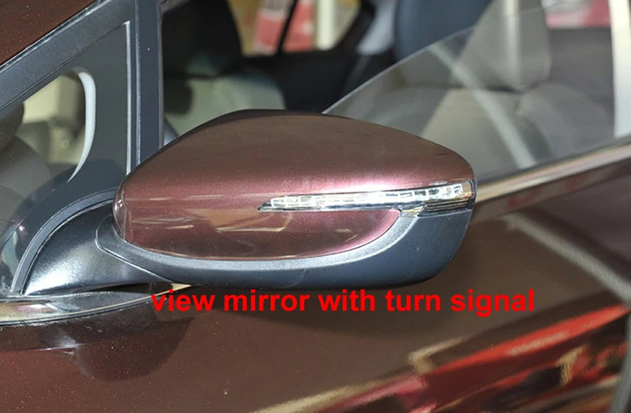 For Kia K3 K3S 2012 2013 2014 2015 - 2018 Replace Reversing Mirrors Cover Rearview Mirror Housing Rear Shell with Painted Color