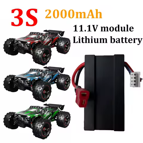 11.1V 3000mAH 3S Lithium Battery Charger 7.4v Battery RC Hobby Dropship Wholesale Lithium Battery for 9522