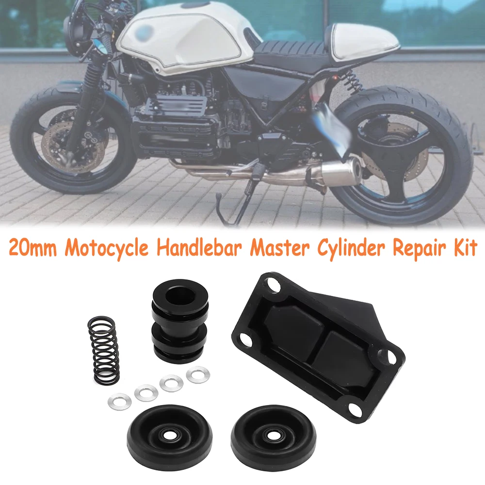 Para bmw k1100 r1100 rt gs r k1 k1100lt r1100rs r850r r850rt r850gs r1100rt 20mm kits de reparo do cilindro mestre do guiador da motocicleta