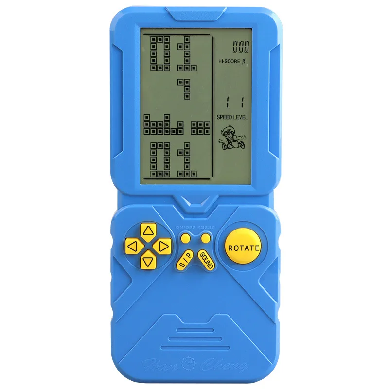 New Large-screen Tetris Game Console Puzzle Brain Development Intellectual Nostalgia Retro Toy